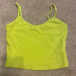 Cropped tank top